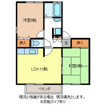 パークサイド石渡の物件間取画像